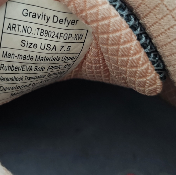 Brooks Gray and Pink Athletic Shoes - Picture 10 of 10